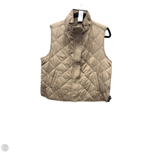 Vest Puffer & Quilted By Maurices In Tan, Size: M