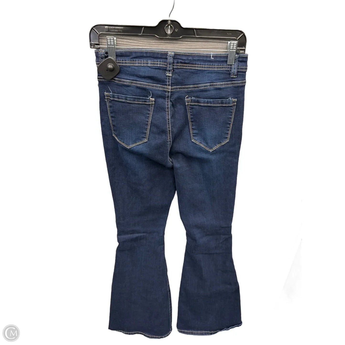Jeans Flared By Clothes Mentor In Blue Denim, Size: 0
