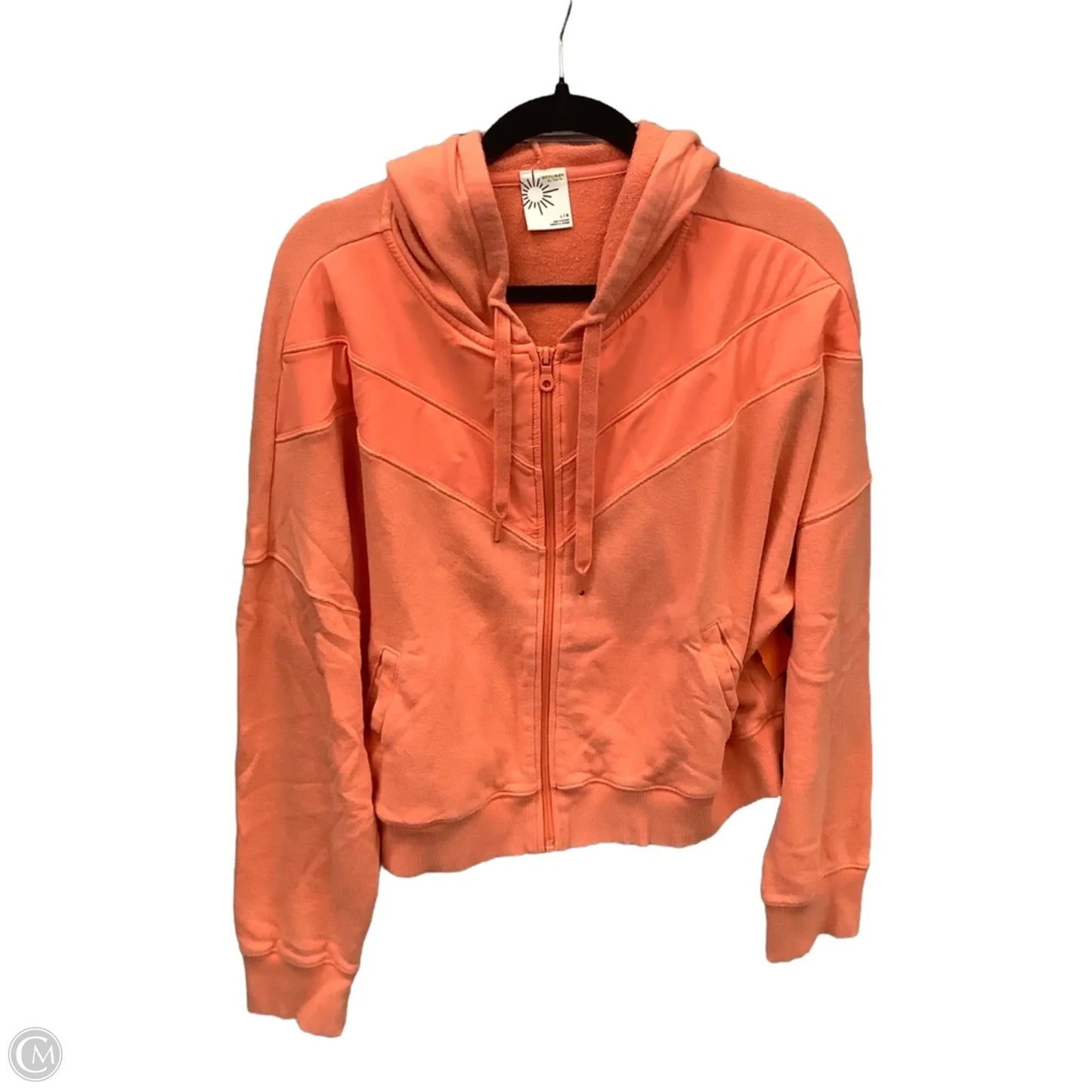 Athletic Jacket By Offline By Aerie In Orange, Size: L