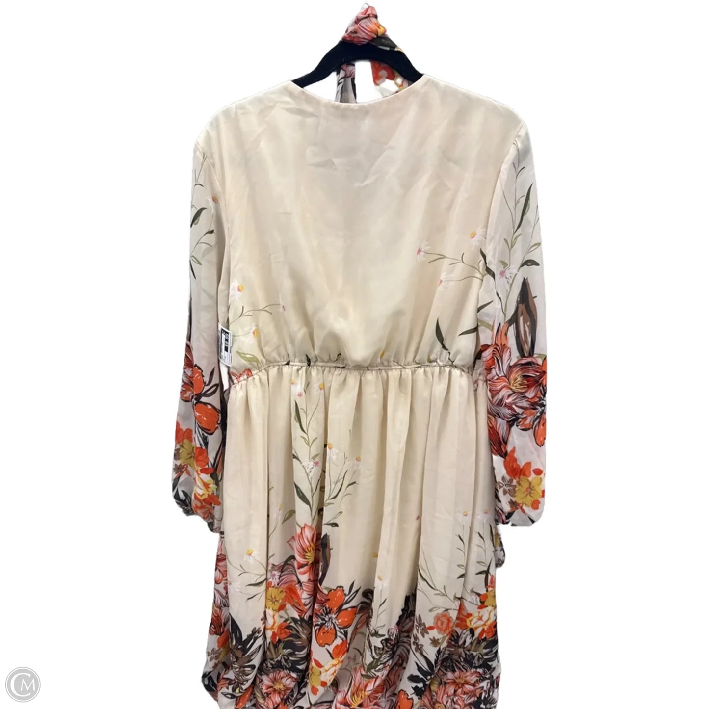 Dress Casual Midi By Shein In Cream, Size: 1x