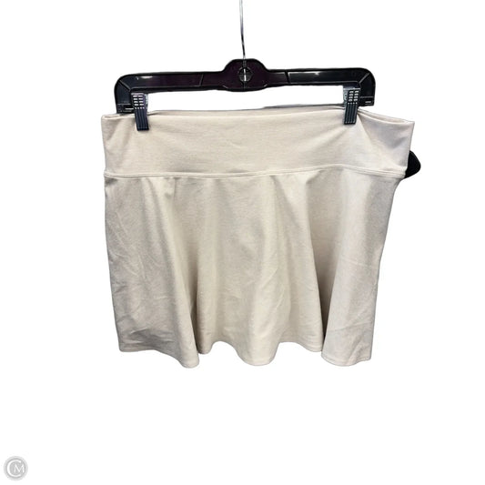 Athletic Skort By Old Navy In Cream, Size: Xl