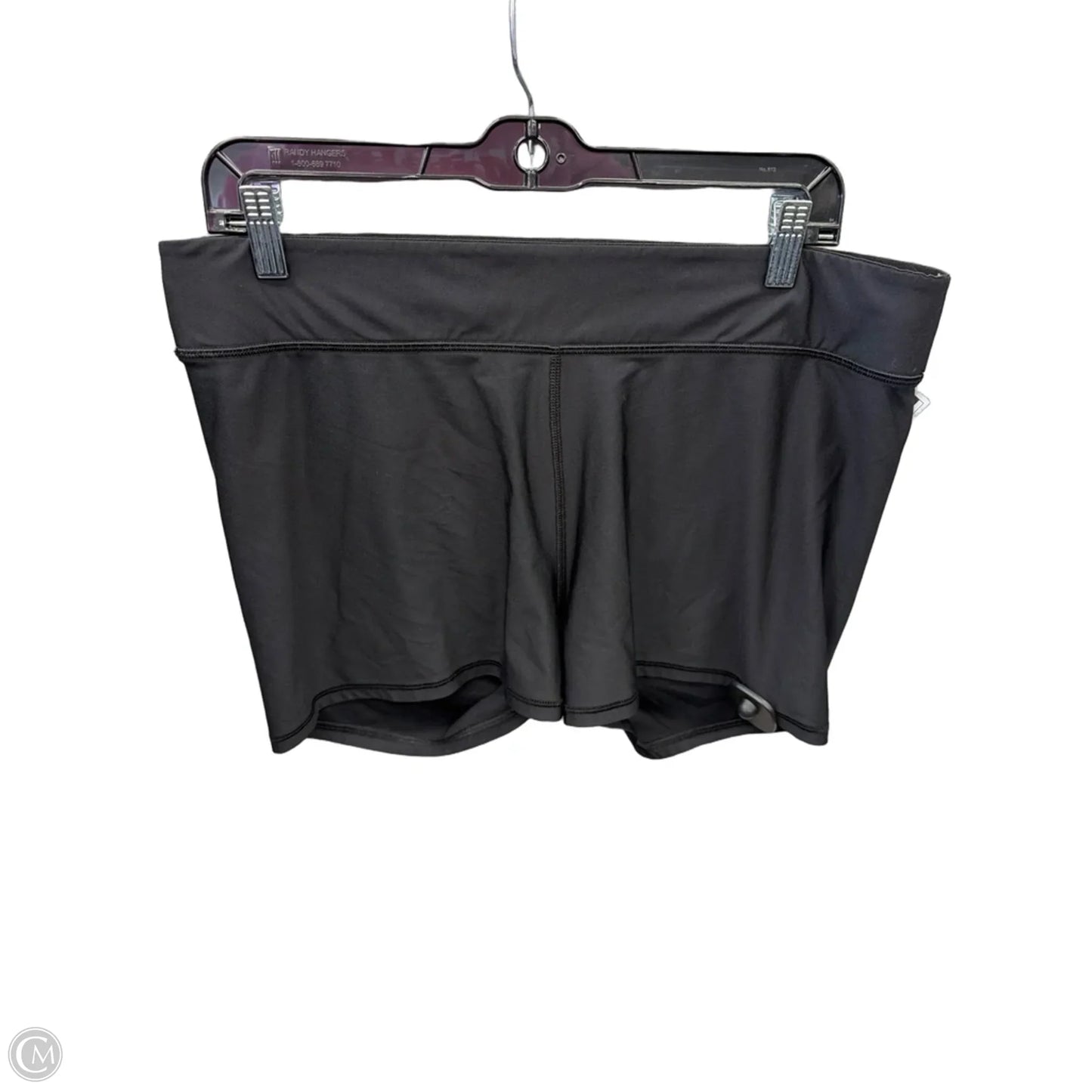 Athletic Skort By Dsg Outerwear In Black, Size: 2x