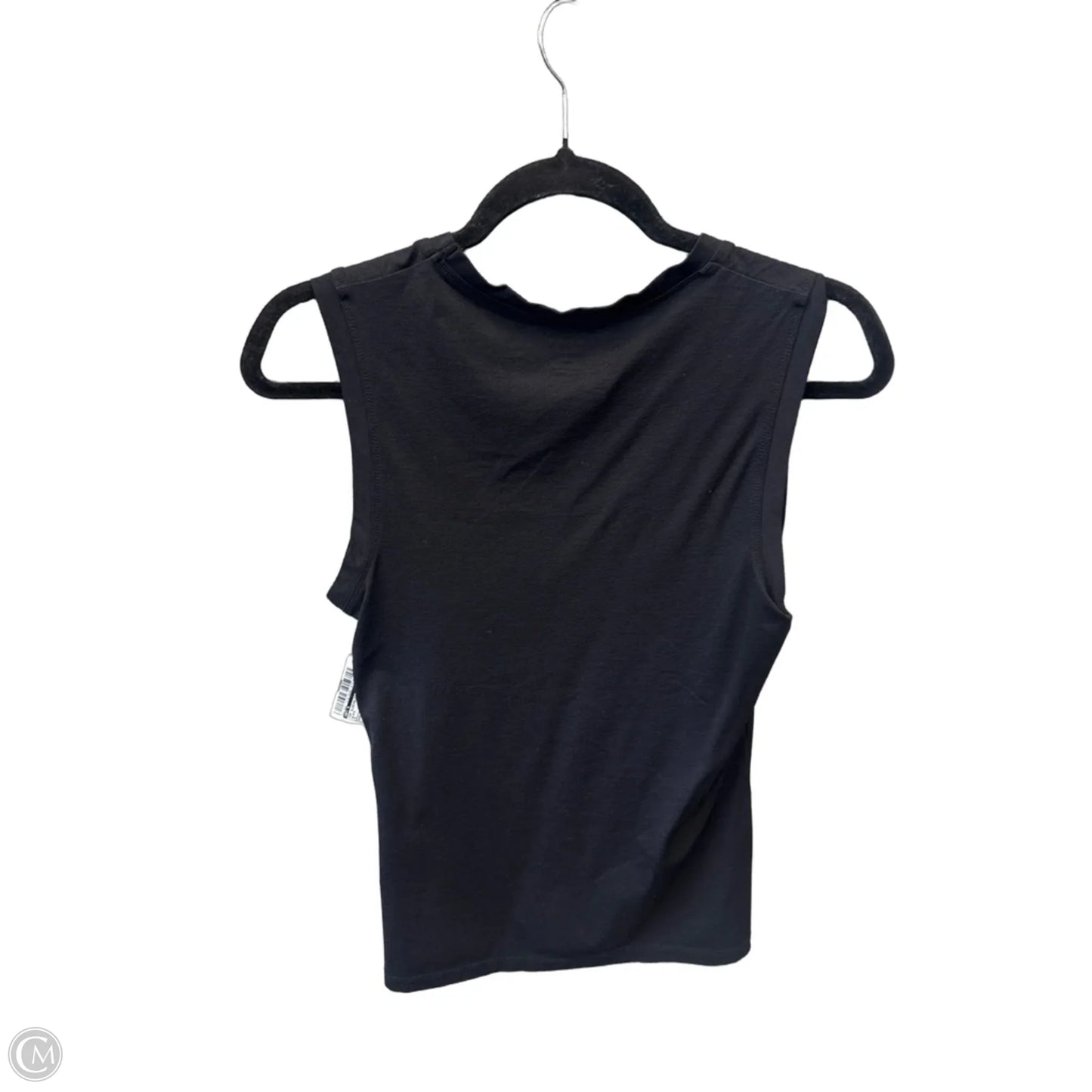 Top Sleeveless By Apt 9 In Black, Size: M