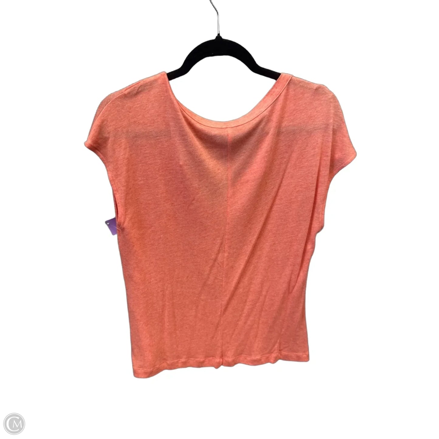 Top Sleeveless By Stylus In Orange, Size: M