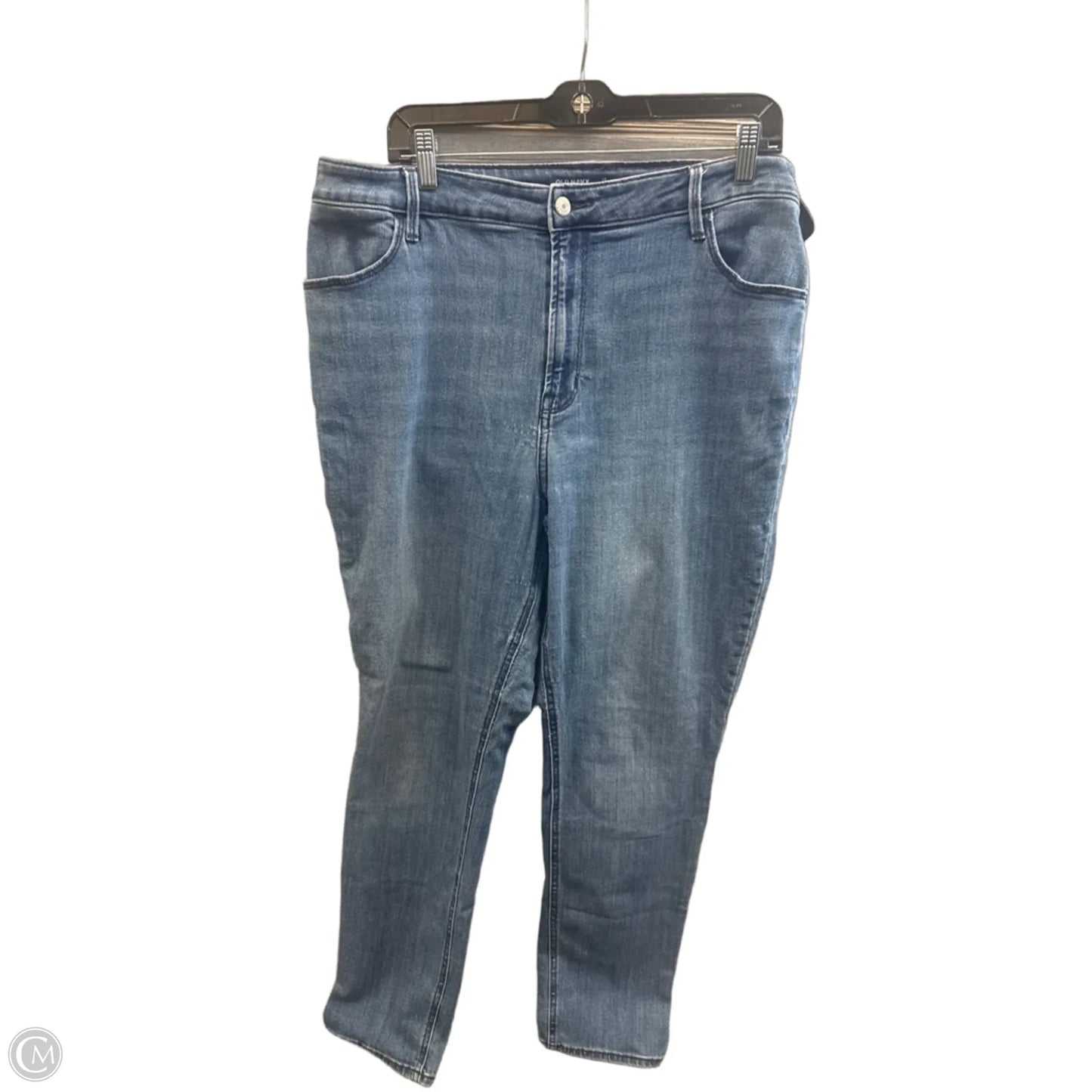 Jeans Straight By Old Navy In Blue Denim, Size: 18