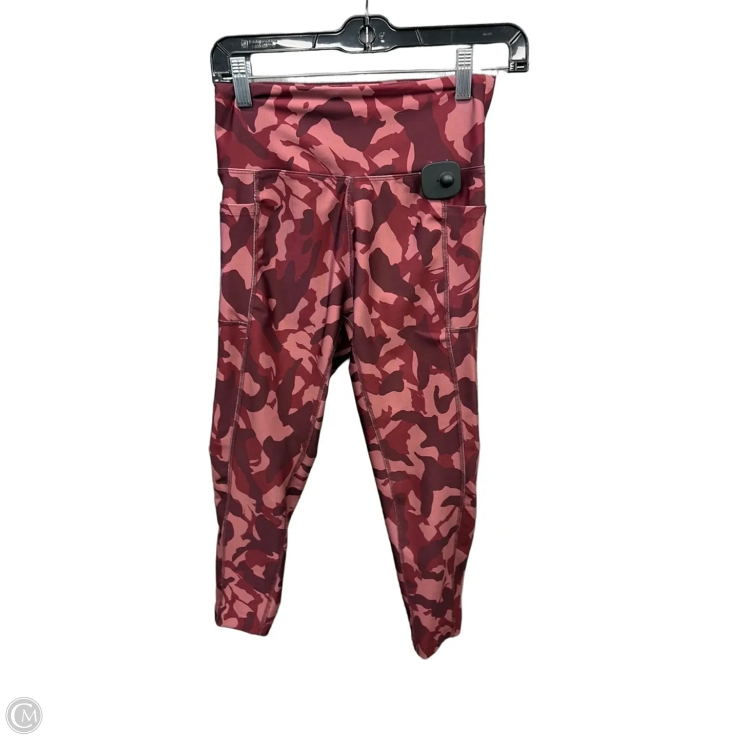 Athletic Leggings By Bally In Camouflage Print, Size: M