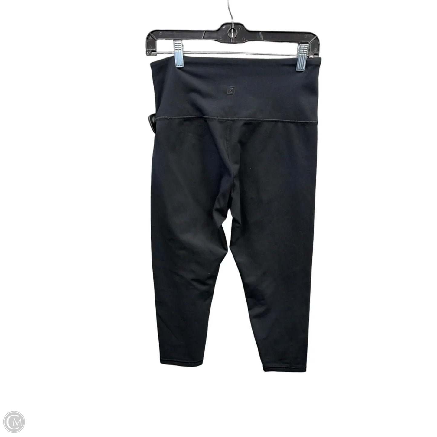 Athletic Leggings Capris By Zobha In Black, Size: L
