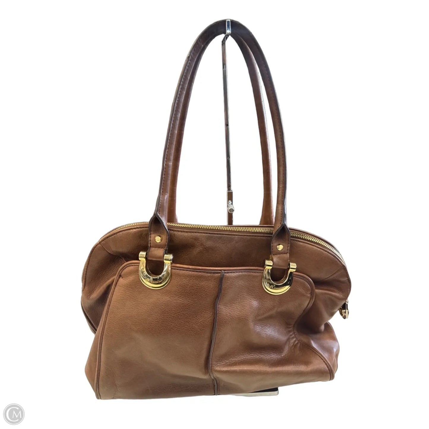 Tote Leather By B. Makowsky, Size: Medium