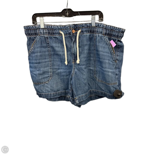 Shorts By Maurices In Blue Denim, Size: 18