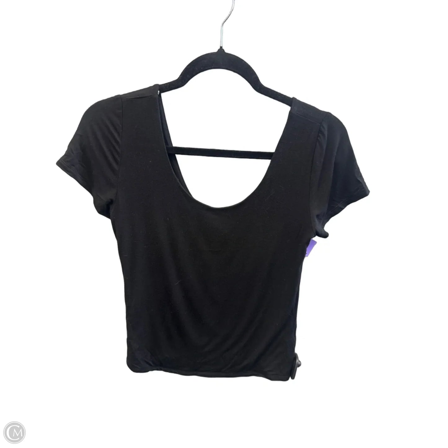 Top Short Sleeve By Be Cool In Black, Size: Xs