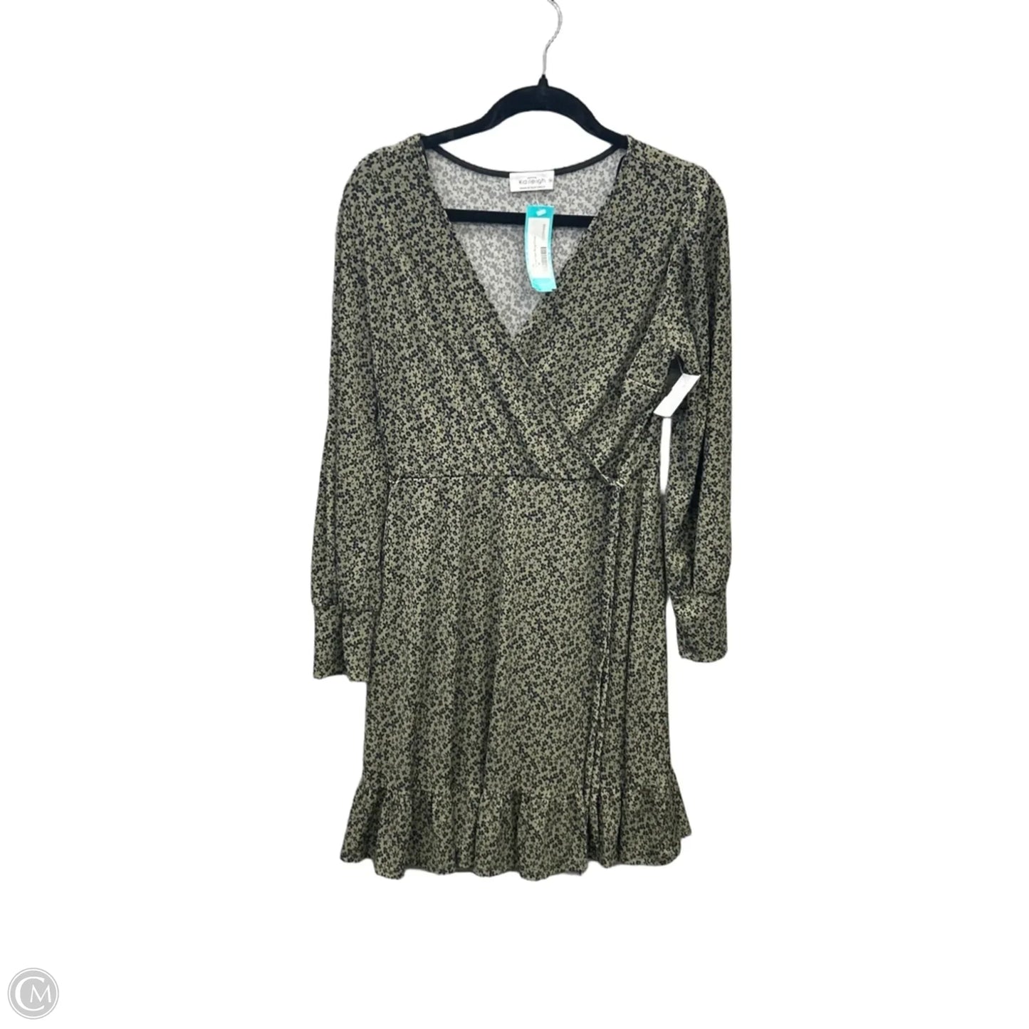Dress Casual Midi By Clothes Mentor In Floral Print, Size: M