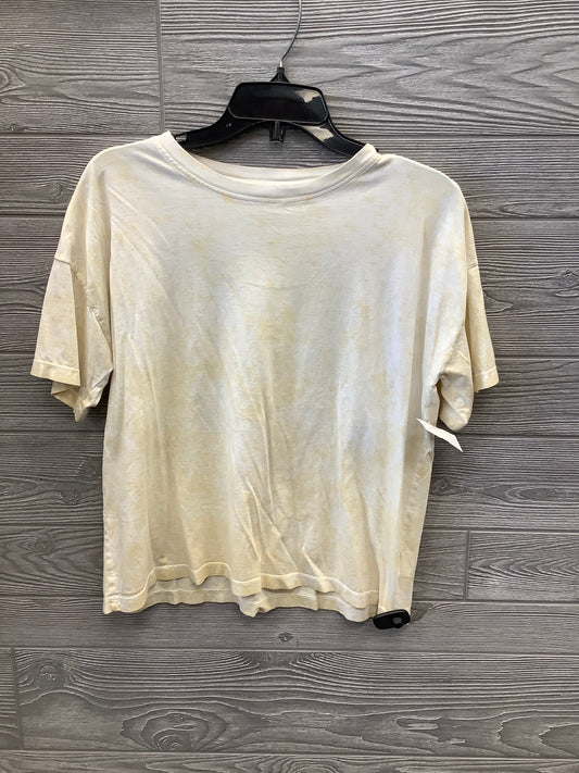 Top Short Sleeve By Rachel Zoe In Yellow, Size: M