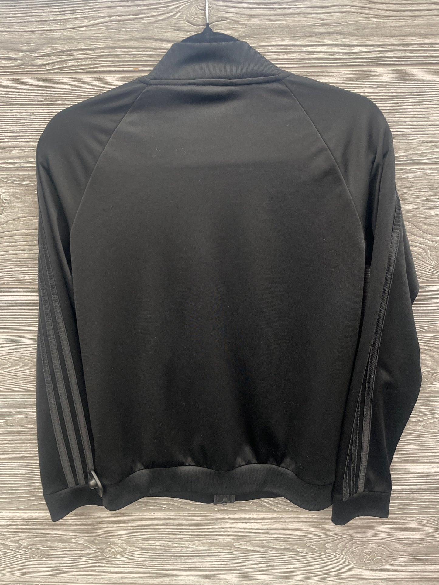 Athletic Jacket By Adidas In Black, Size: S