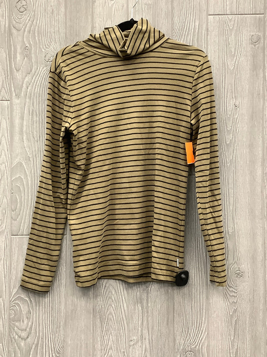 Top Long Sleeve By Eddie Bauer In Striped Pattern, Size: L