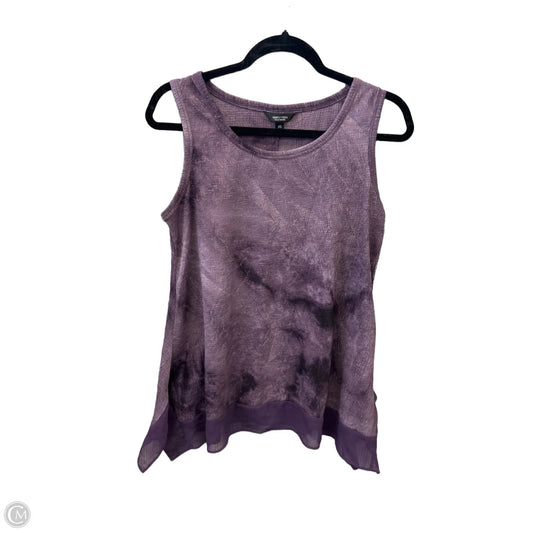 Top Sleeveless By Simply Vera In Purple, Size: Xs