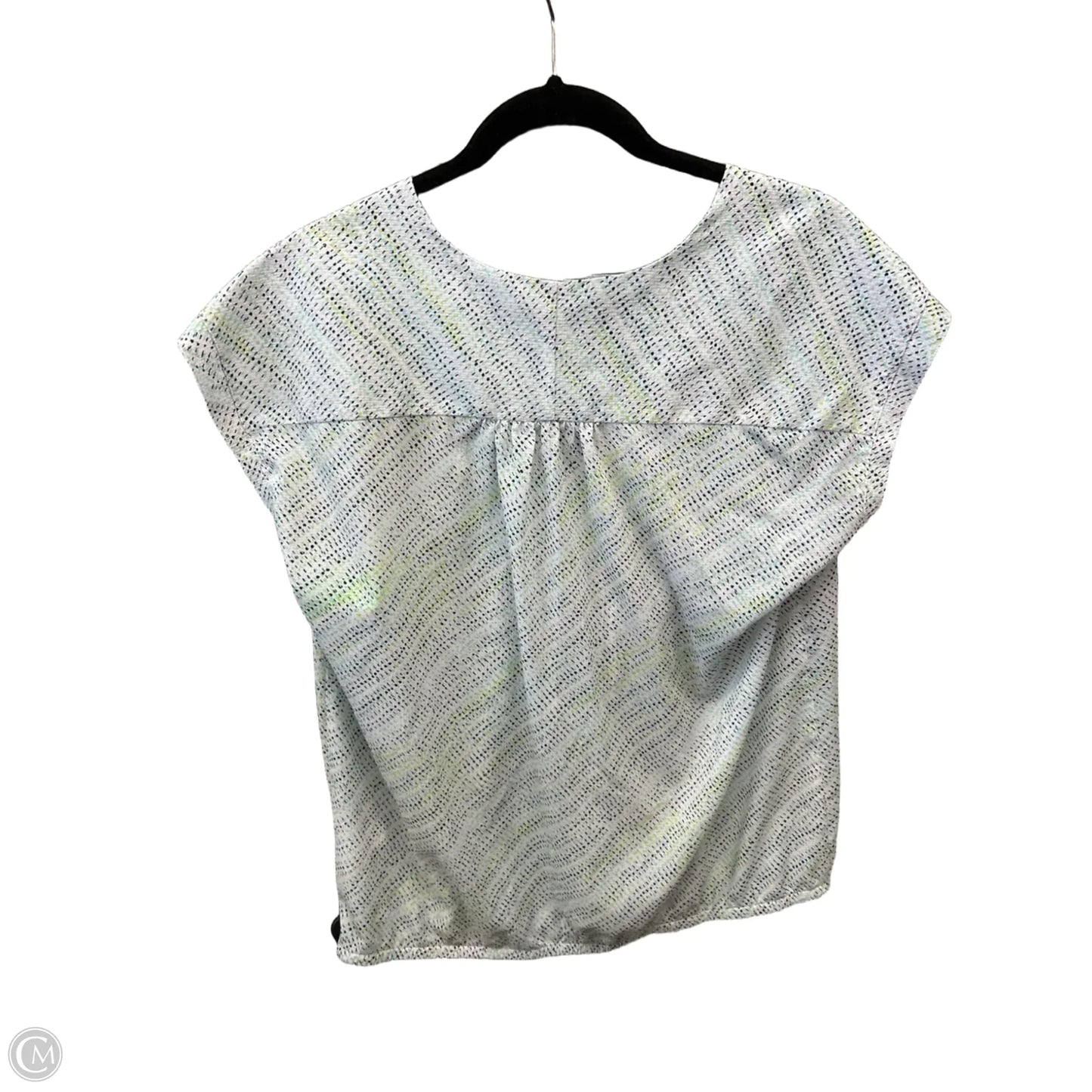 Top Sleeveless By Liz Claiborne In Blue & Green, Size: M