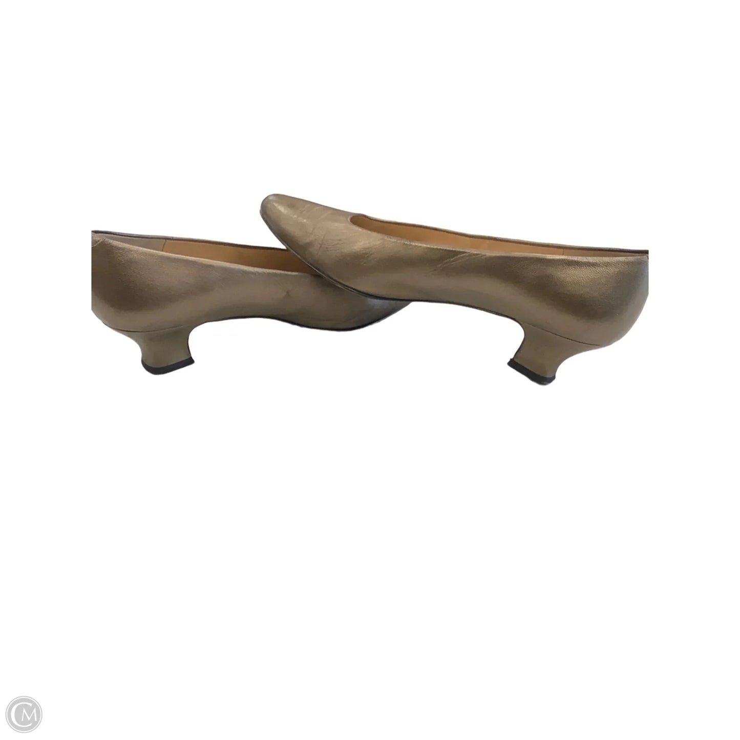 Shoes Heels Kitten By Bandolino In Bronze, Size: 8