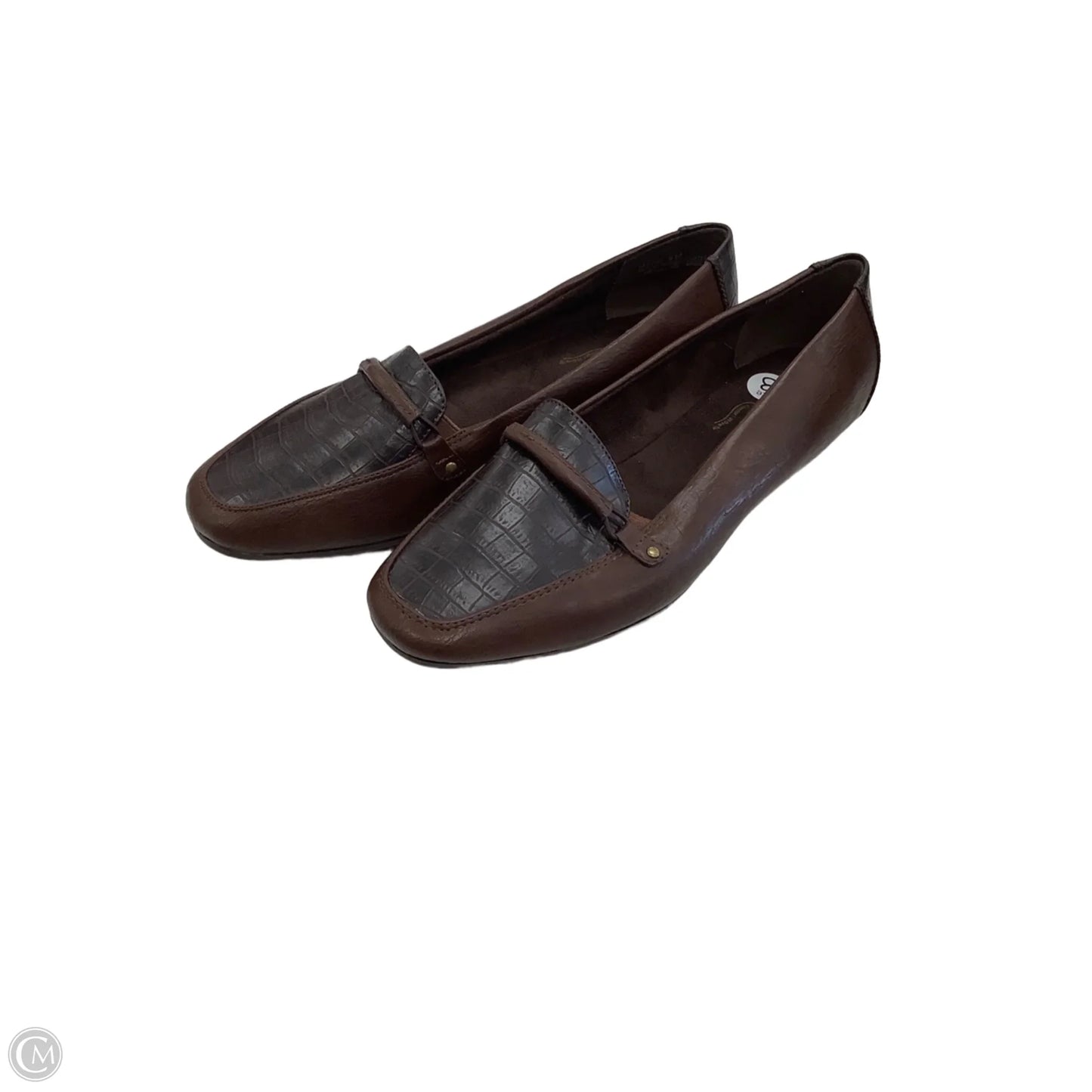 Shoes Flats By Easy Street In Brown, Size: 8
