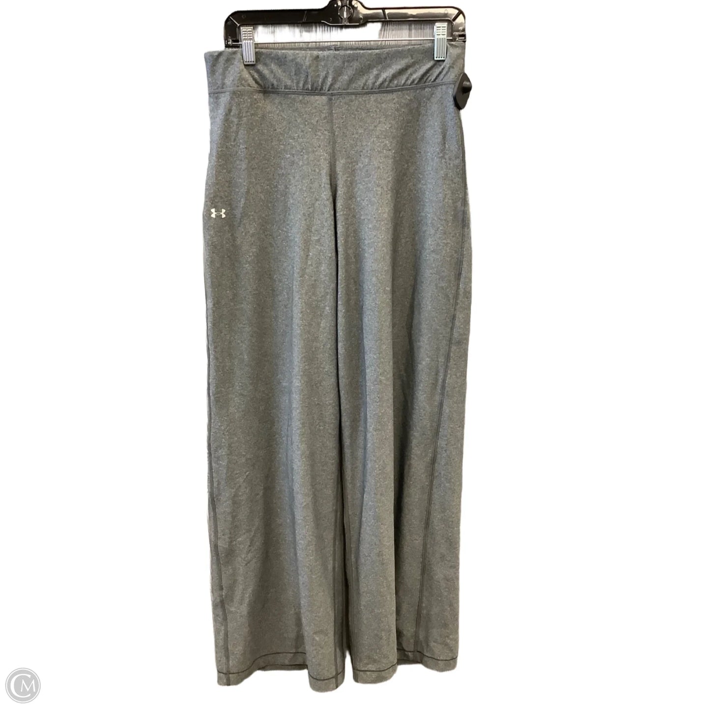 Athletic Leggings By Under Armour In Grey, Size: L