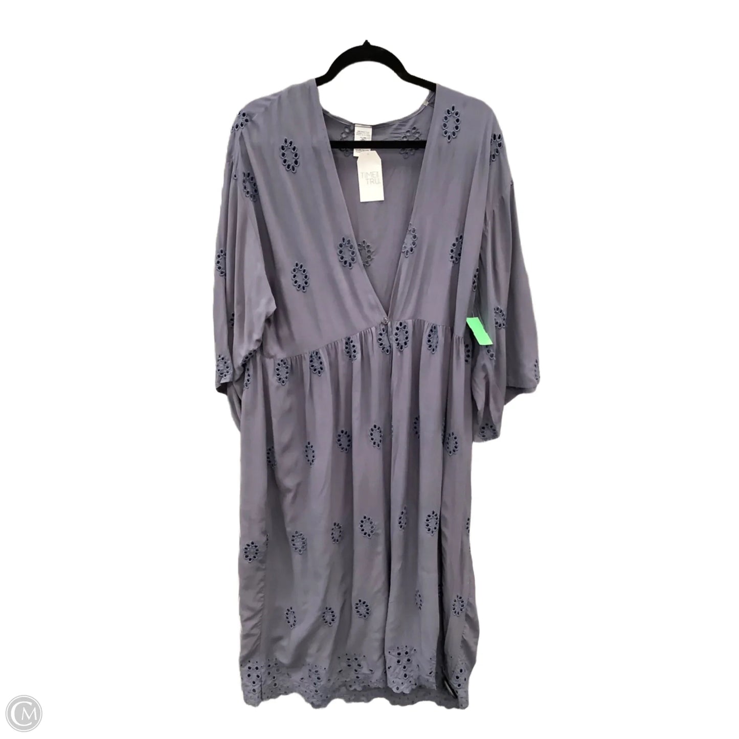 Kimono By Time And Tru In Blue, Size: L