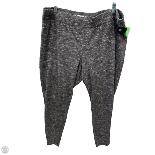 Pants Leggings By Sonoma In Grey, Size: 20