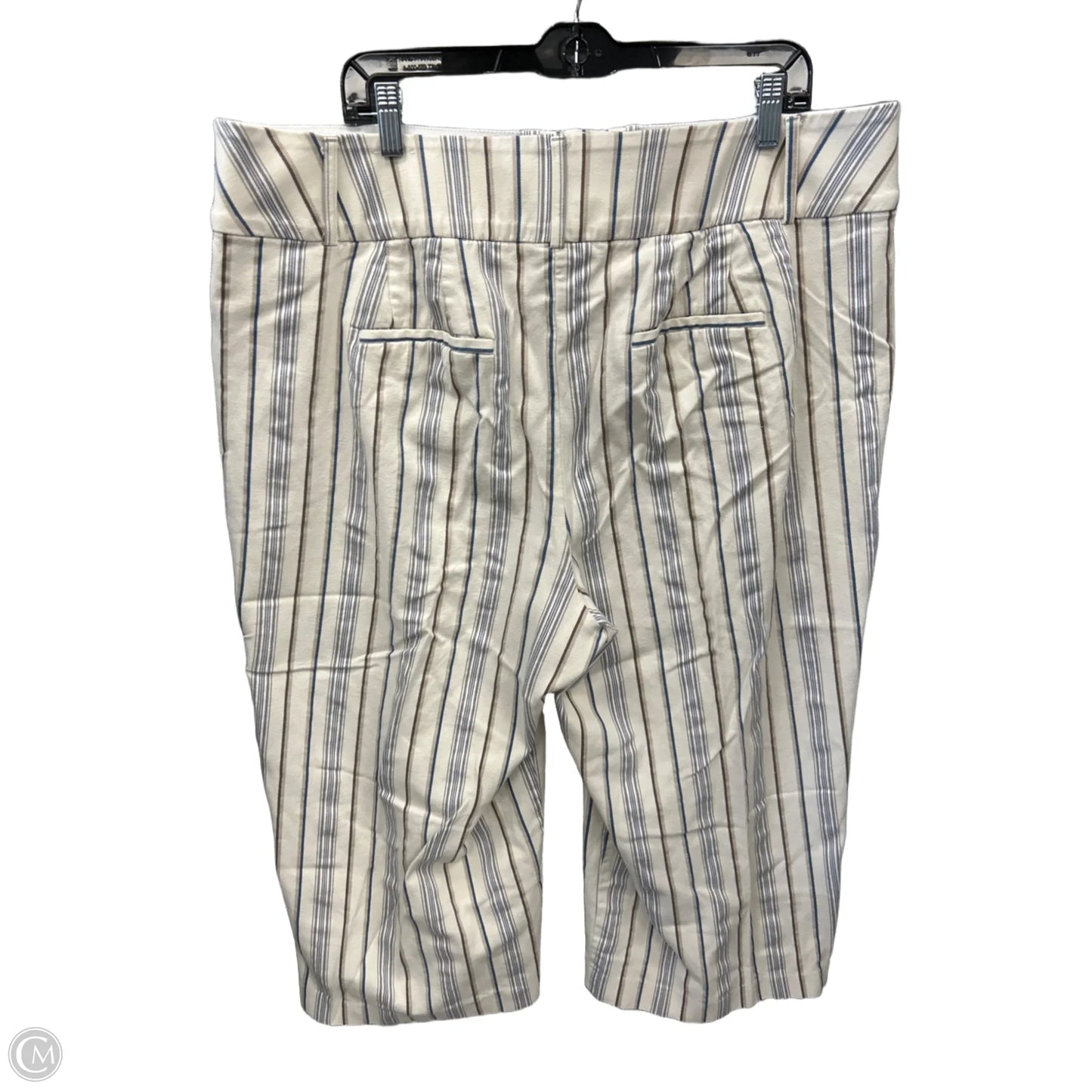 Capris By Lane Bryant In Striped Pattern, Size: 20