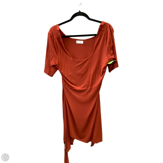 Dress Casual Short By Maurices In Orange, Size: L