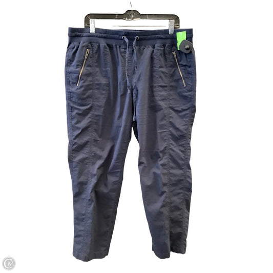 Pants Cropped By Izod In Blue, Size: 14