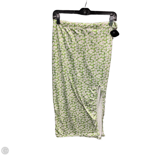 Skirt Maxi By Shein In Green, Size: 14