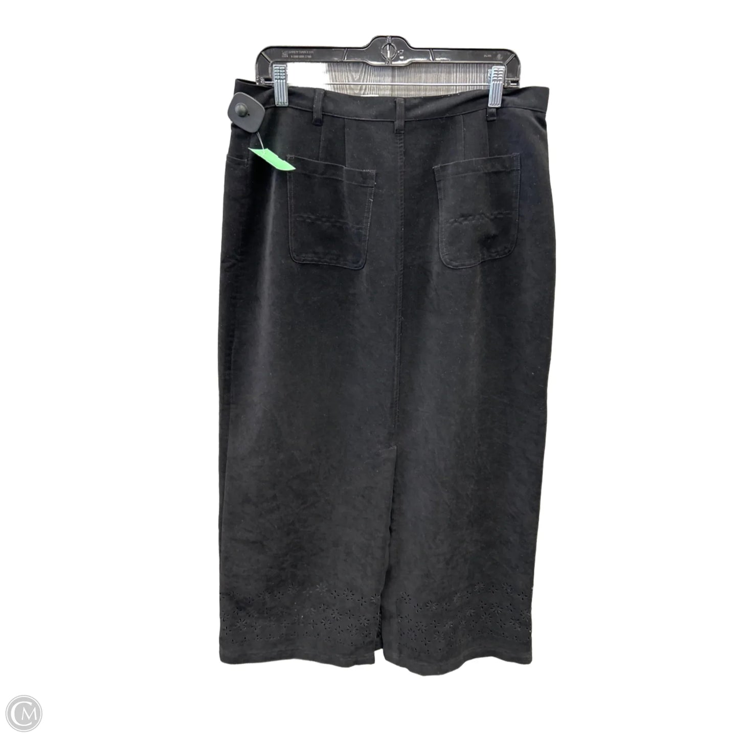 Skirt Maxi By Christopher And Banks In Black, Size: 16