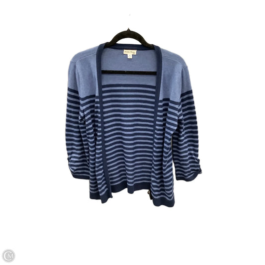 Cardigan By Studio Works In Blue, Size: Mp