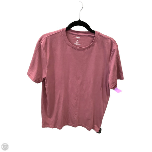 Top Short Sleeve Basic By Sonoma In Pink, Size: M