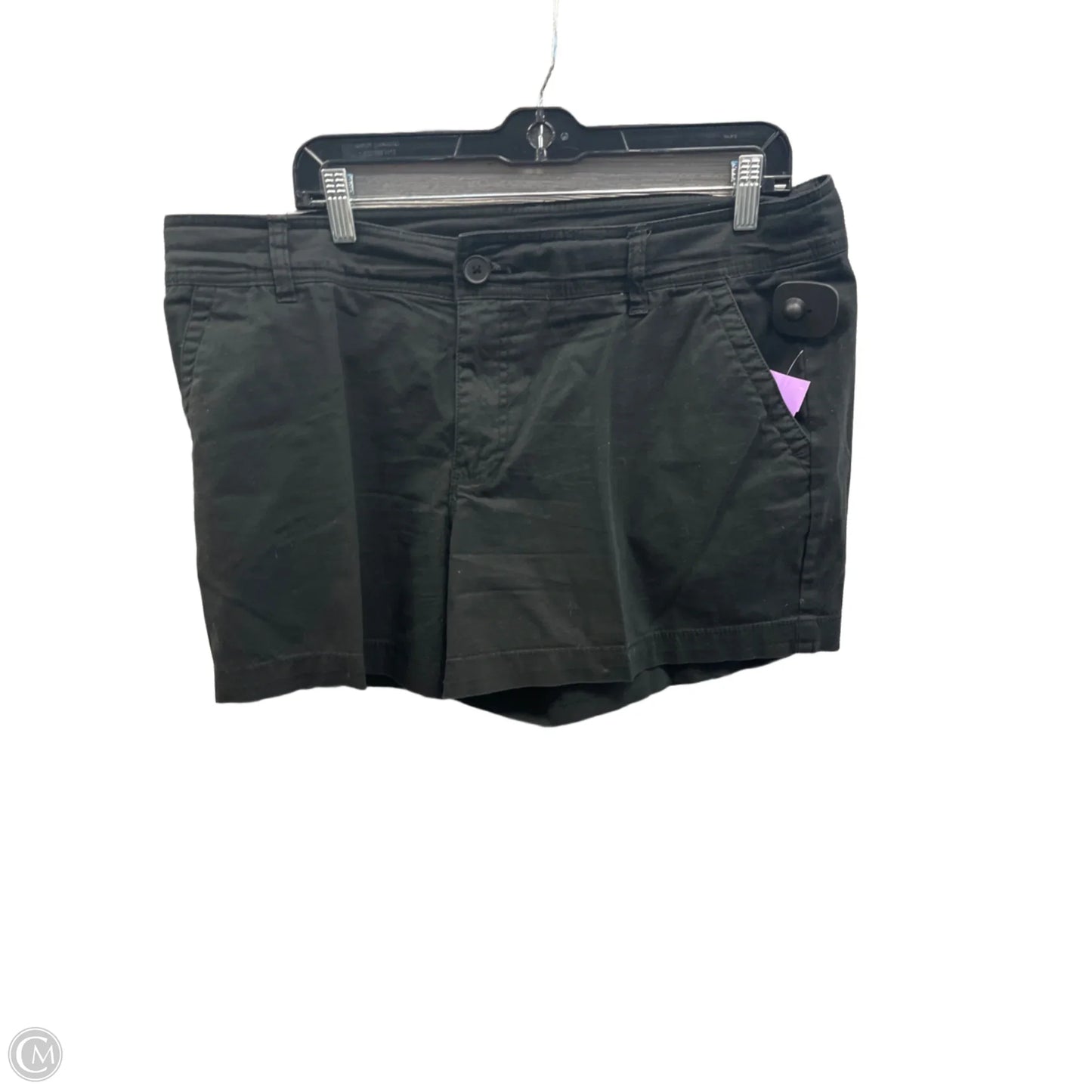 Shorts By Falls Creek In Black, Size: 16