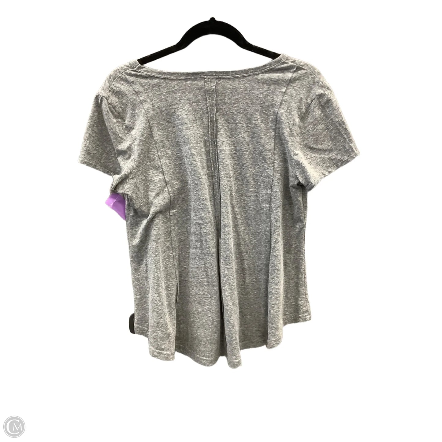 Top Short Sleeve By Coco And Carmen In Grey, Size: S