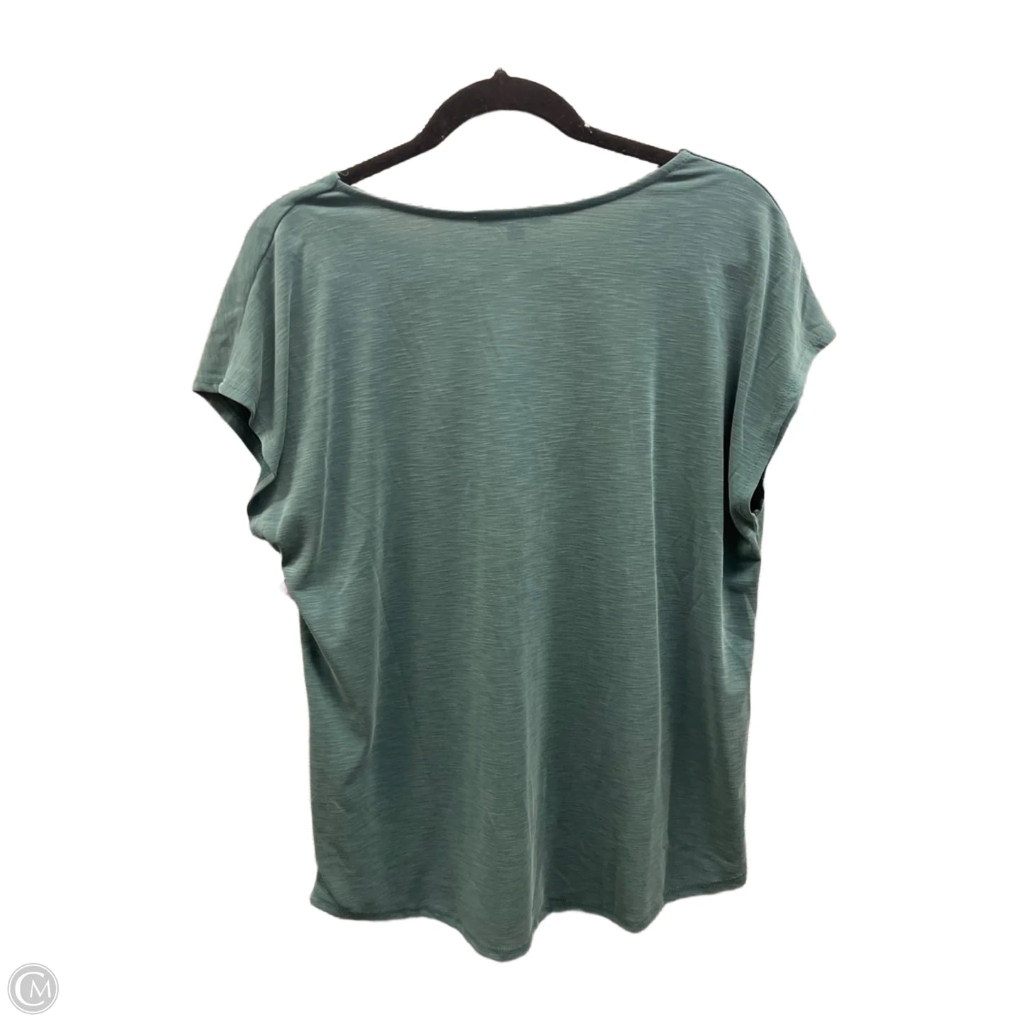 Top Short Sleeve By Green Envelope In Green, Size: L