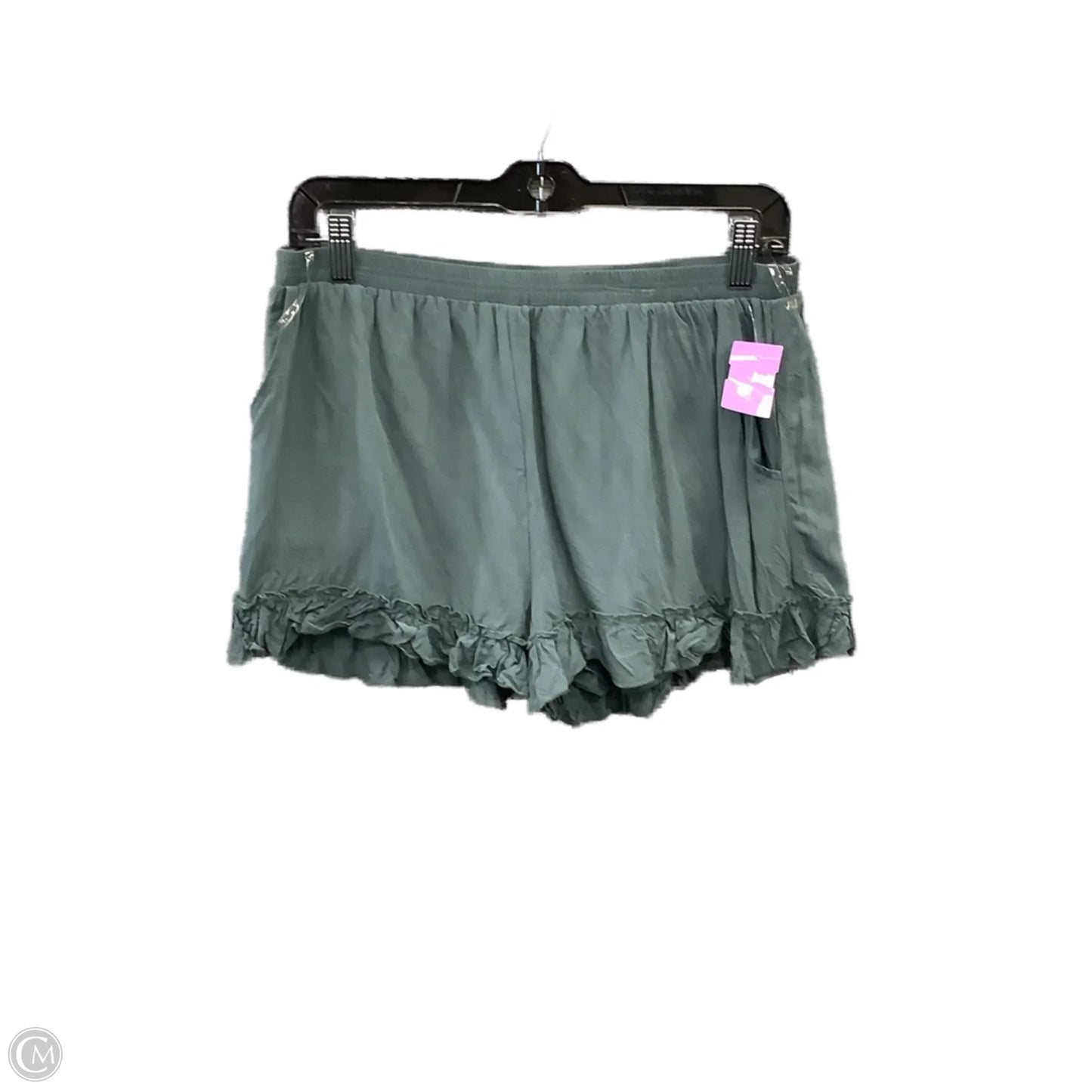 Shorts By Listicle In Green, Size: 12