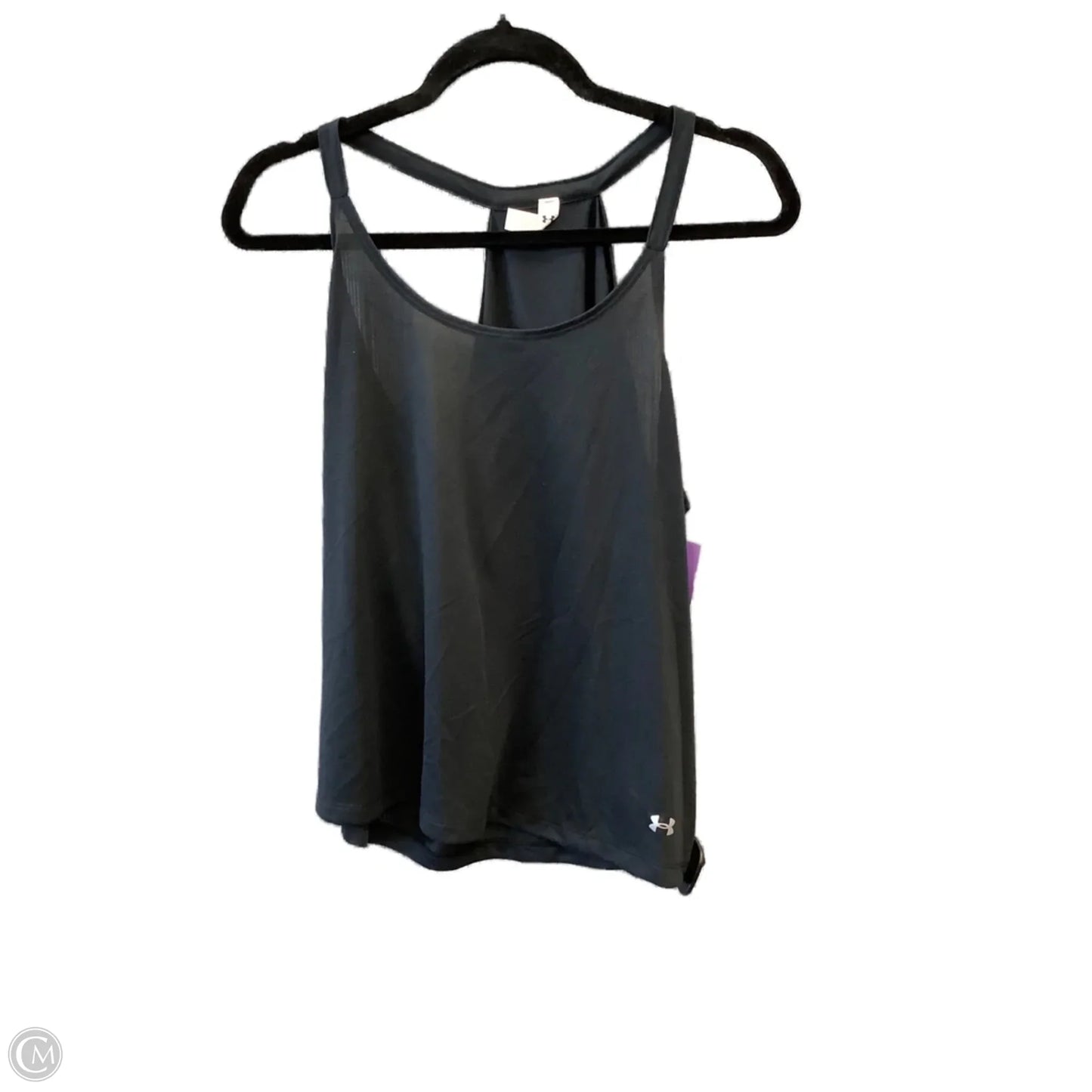 Athletic Tank Top By Under Armour In Black, Size: L