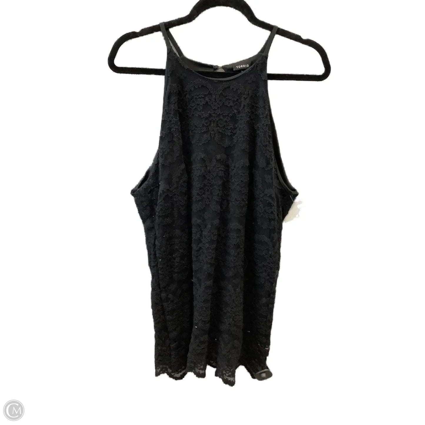 Top Sleeveless By Torrid In Black, Size: 2x