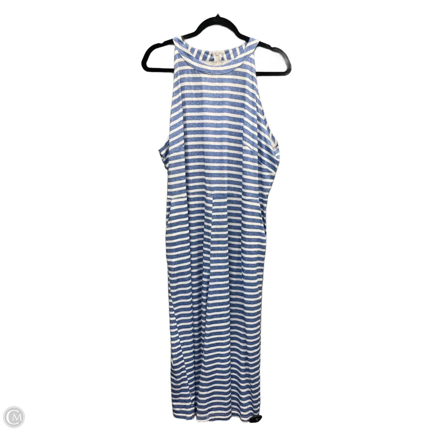 Jumpsuit By Clothes Mentor In Striped Pattern, Size: Xxl