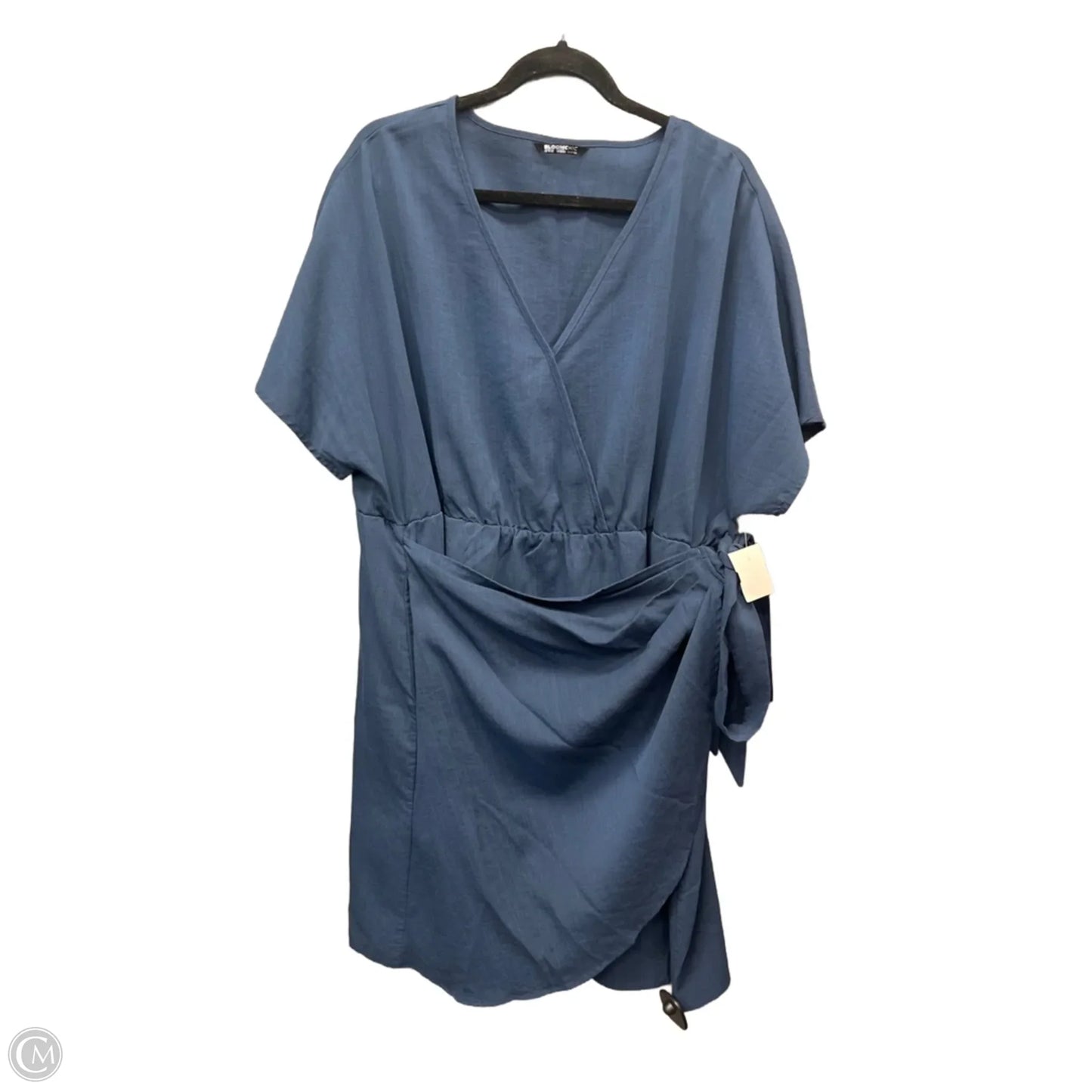 Dress Casual Midi By Clothes Mentor In Navy, Size: 1x