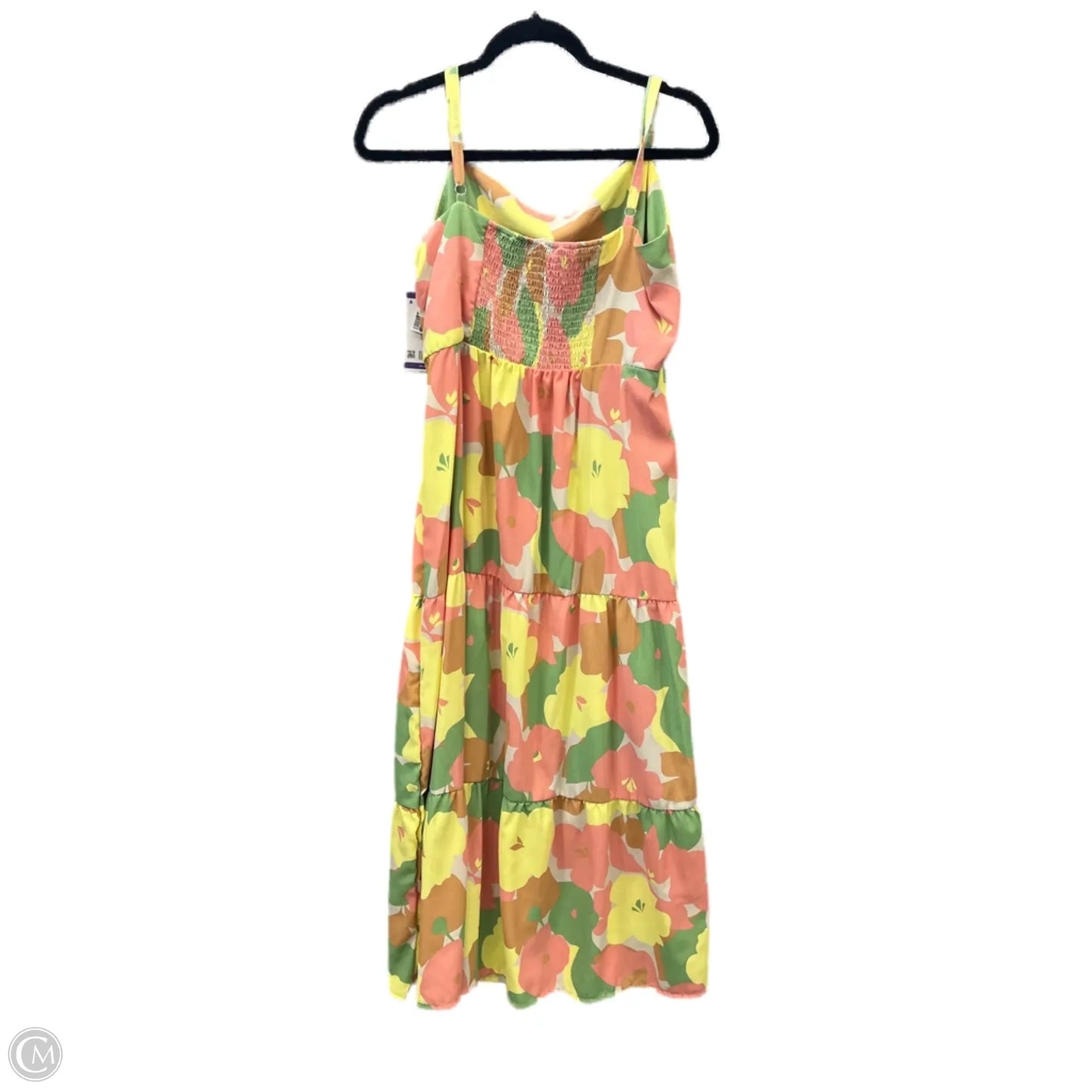 Dress Casual Midi By Social Standard By Sanctuary In Multi-colored, Size: Xxl