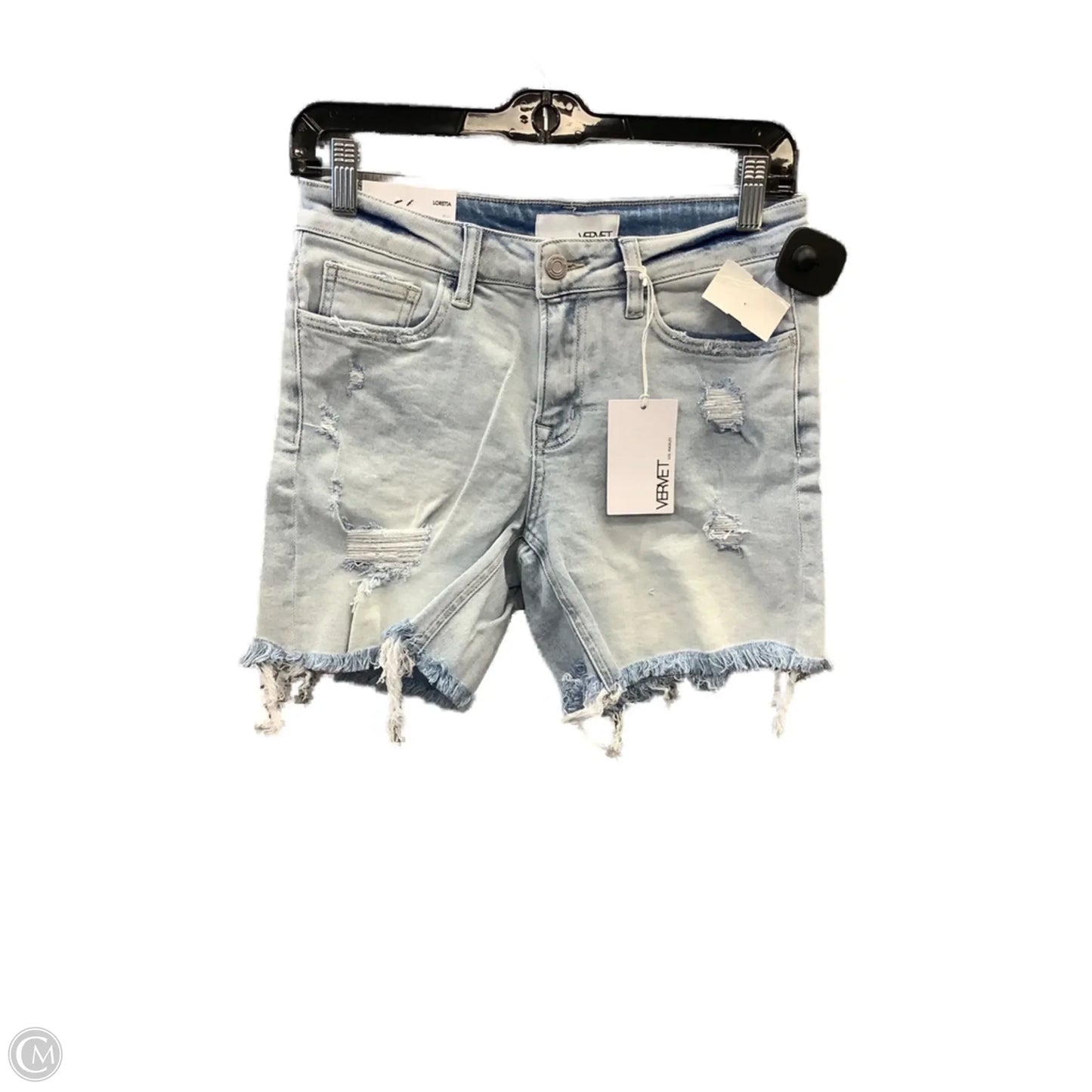 Shorts By Vervet In Blue Denim, Size: 4