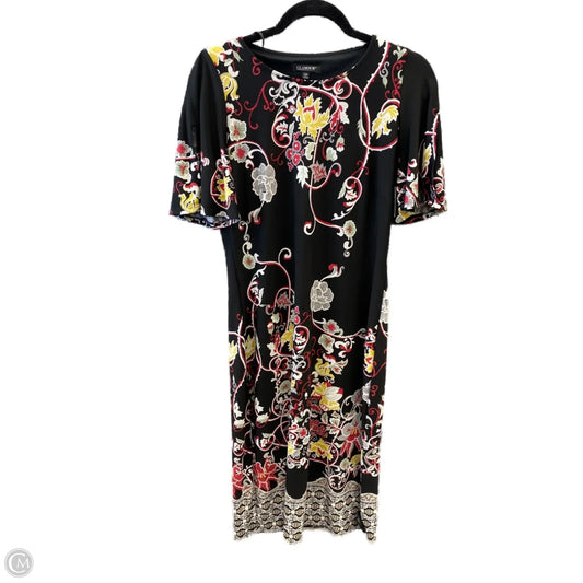 Dress Casual Midi By Glamour In Black, Size: Mp