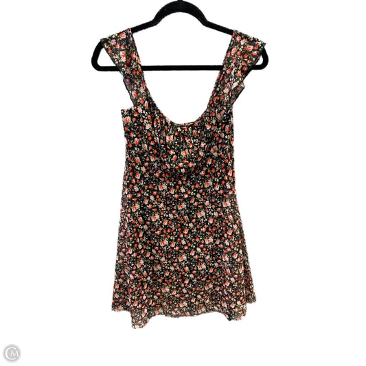 Dress Casual Midi By Clothes Mentor In Floral Print, Size: M