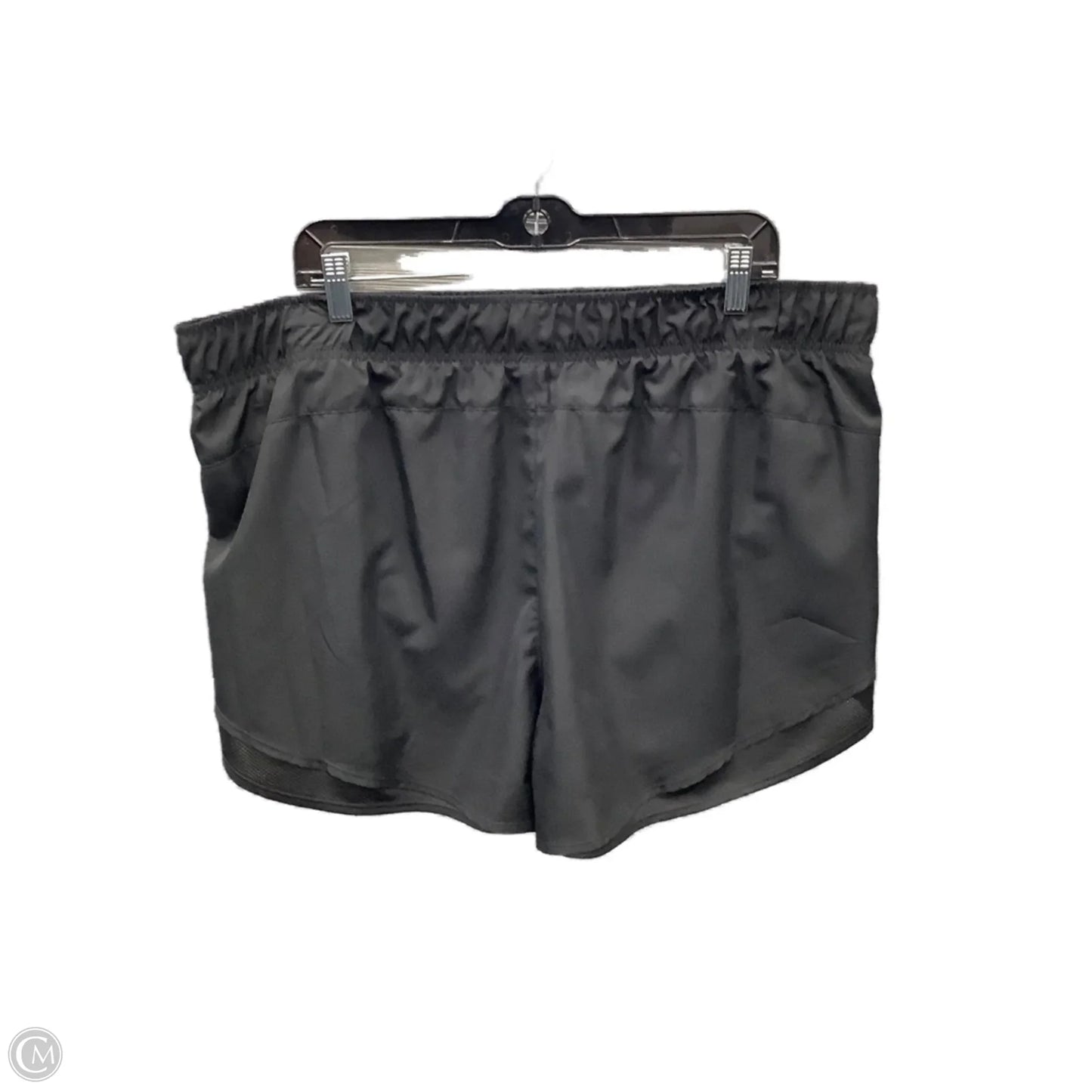 Athletic Shorts By Athletic Works In Black, Size: 3x