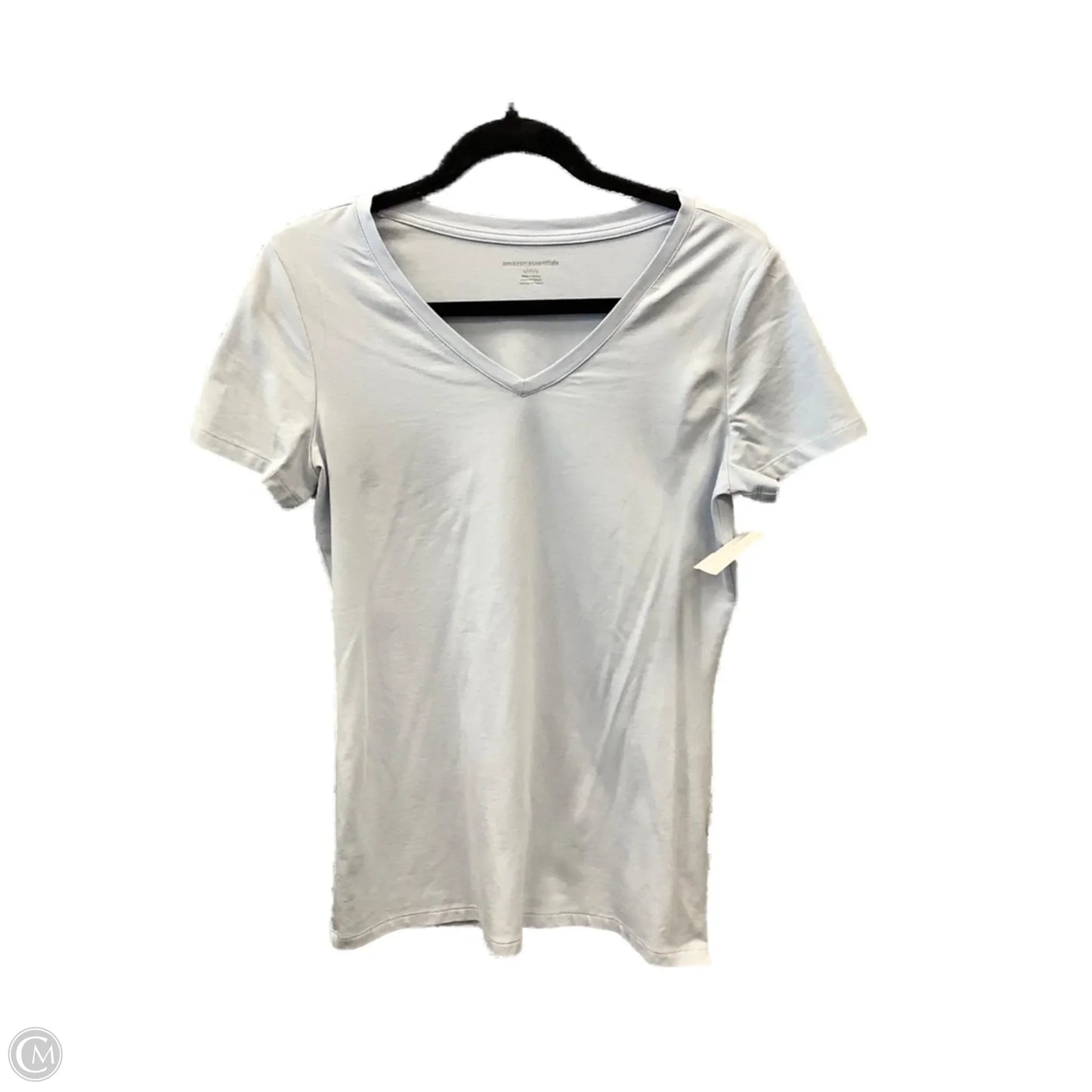 Top Short Sleeve Basic By Amazon Essentials In Blue, Size: S