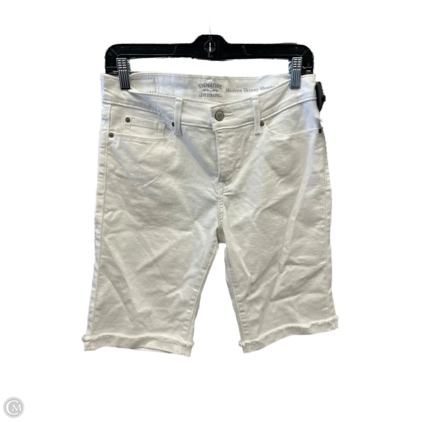 Shorts By Levis Signature In White, Size: 6