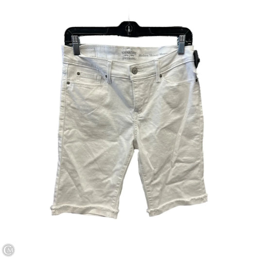 Shorts By Levis Signature In White, Size: 6