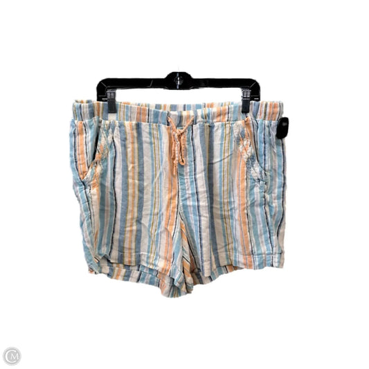 Shorts By Briggs In Striped Pattern, Size: 14