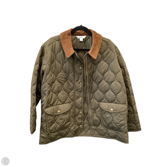 Jacket Puffer & Quilted By Old Navy In Green, Size: L